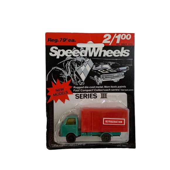 Speed Wheels Vintage Die Cast Refrigeration Truck Vintage New - Picture 1 of 4